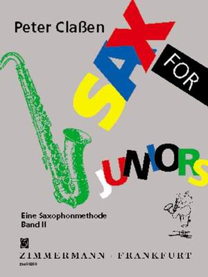 Peter Classen: Sax for Juniors Band 2
