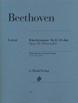 Ludwig van Beethoven: Piano Sonata No.15 In D Op.28