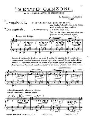 Gian Francesco Malipiero: L'Orfeide (Seven Songs)