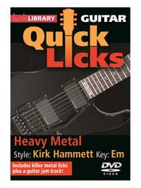 Kirk Hammett: Quick Licks - Kirk Hammett Heavy Metal