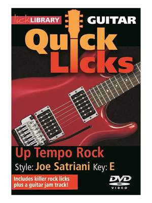 Joe Satriani: Quick Licks - Joe Satriani Up-Tempo Rock