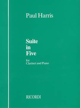 Paul Harris: Suite In Five Cl + Pf