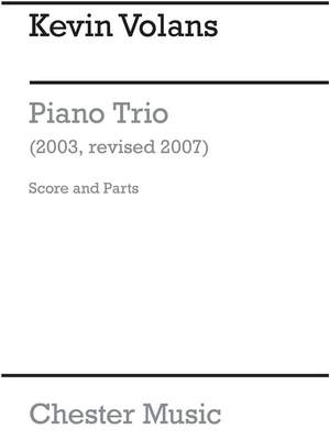 Kevin Volans: Piano Trio Product Image