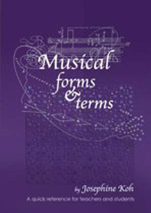 Josephine Koh: Musical Forms and Terms