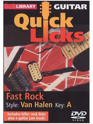 Eddie Van Halen: Quick Licks - Van Halen Fast Rock (DVD)