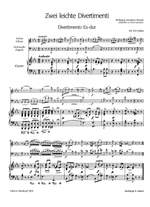 Wolfgang Amadeus Mozart: 2 Easy Divertimenti K.252 and K240 Product Image