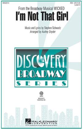 Stephen Schwartz: I'm Not That Girl