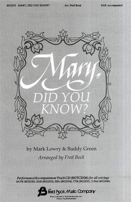 Buddy Greene_Mark Lowry: Mary, Did You Know?
