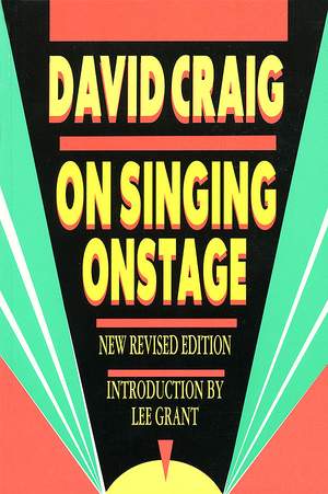 On Singing Onstage - New Revised Edition