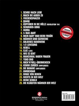 Die Ärzte: Bäst Of Songbook - Schlagzeug-Ausgabe