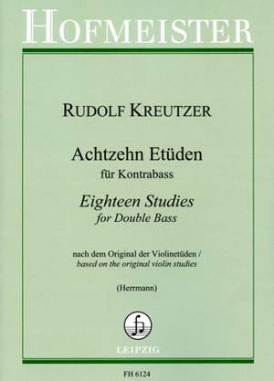 Rudolf Kreutzer: 18 Etüden für Violine