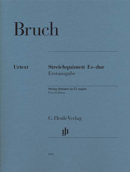 Bruch, M: String Quintet in E flat E flat major