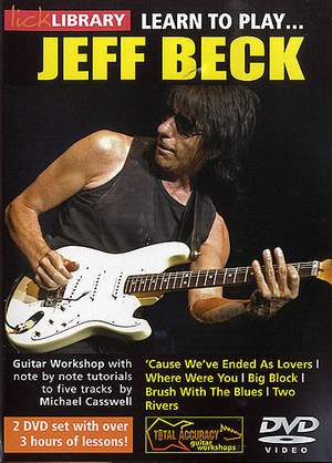 Jeff Beck: Learn to Play Jeff Beck 2 DVD Set