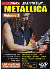 Learn to Play Metallica Volume 2