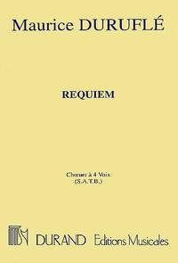 Maurice Duruflé: Requiem Opus 9 - Choral Score