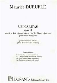 Maurice Duruflé: Quatre Motets: Ubi Caritas Op.10 N 1