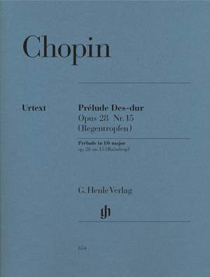 Chopin, F: Prélude in D flat major op. 28/15