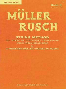 Frederick Muller_Harold Rusch: String Method Book 3