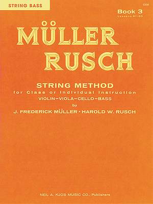 Frederick Muller_Harold Rusch: String Method Book 3