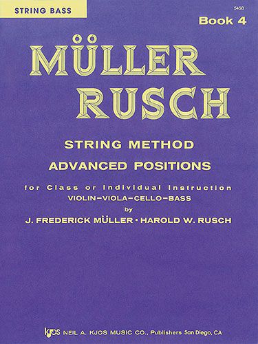 Frederick Muller_Harold Rusch: String Method Book 4