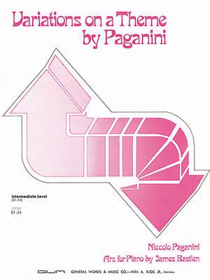 Niccolò Paganini: Variations On A Theme By Paganini