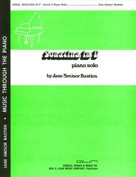 Jane Smisor Bastien: Sonatina In F