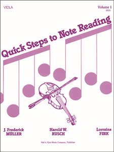 Lorraine Fink_Frank Spinosa_Harold Rusch: Quick Steps To Notereading, Vol 1