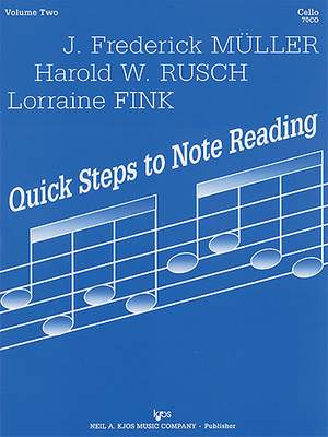 Lorraine Fink_Frederick Muller_Harold Rusch: Quick Steps To Notereading, Vol 2
