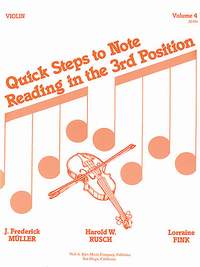 Lorraine Fink_Frederick Muller_Harold Rusch: Quick Steps To Notereading, Vol 4