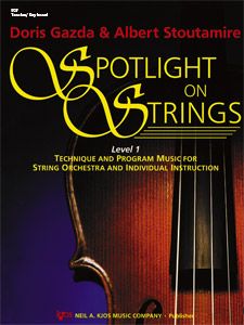 Doris Gazda_Albert Stoutamire: Spotlight On Strings, Book 1
