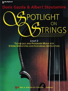 Doris Gazda_Albert Stoutamire: Spotlight On Strings, Book 2