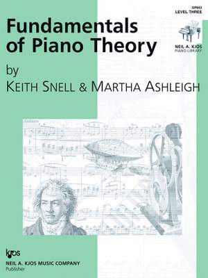 Keith Snell_Martha Ashleigh: Fundamentals Of Piano Theory - Level 3