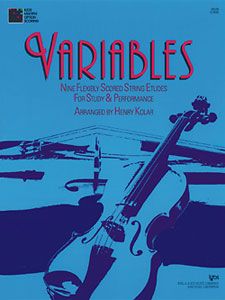 Henry Kolar: Variables (Piano Accomp)