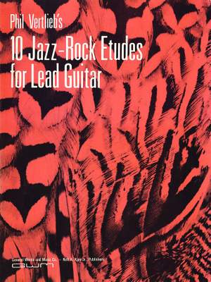 Phil Vertlieb: Ten Jazz-Rock Etudes For Lead Guitar