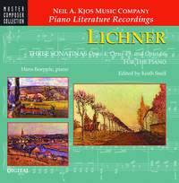 Keith Snell_Hans Boepple_Lichner: Three Sonatinas, Op.4, Op.49, Op.66