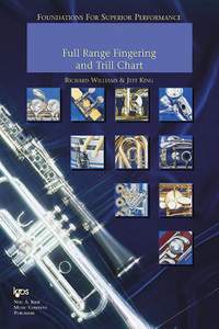 Foundations For Superior Performance Fingering & Trill Chart Tenor Saxophone