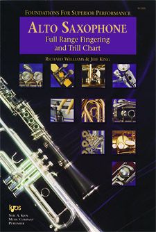 Foundations For Superior Performance Fingering & Trill Chart Alto Saxophone