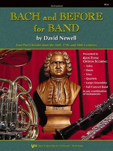 David Newell: Bach and Before For Band (Clarinet)