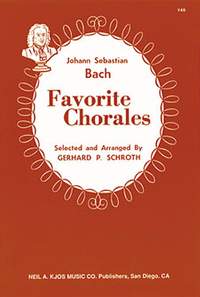 Gerhard Schroth: Bach Favorite Chorales