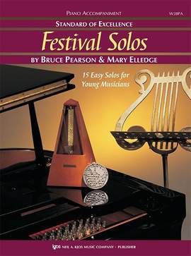 Bruce Pearson_Mary Elledge: Standard of Excellence Festival Solos, Book 1