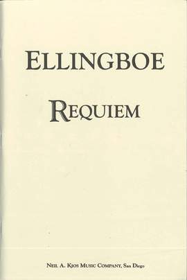Bradley Ellingboe: Requiem