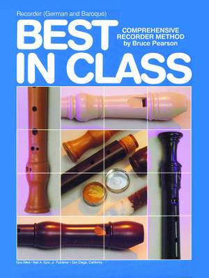 Bruce Pearson: Best In Class Recorder Method