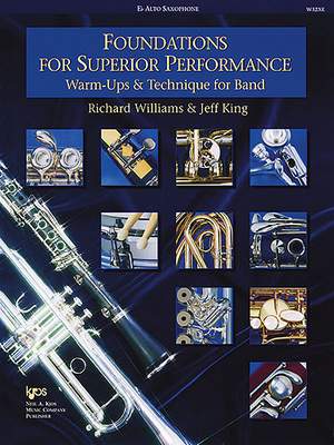 Richard Williams_Jeff King: Foundations for Superior Performance (Alto Sax)