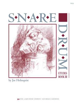 Joe Holmquist: Snare Drum Etudes, Book III