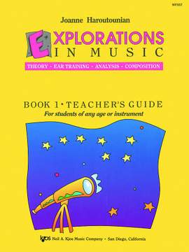 Joanne Haroutounian: Explorations In Music Teacher's Book 1