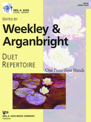 Nancy Arganbright Weekley_Weekley Dallas: Duet Repertoire - Level 4