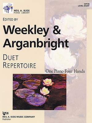 Dallas Weekley_Nancy Arganbright Weekley: Duet Repertoire - Level 8