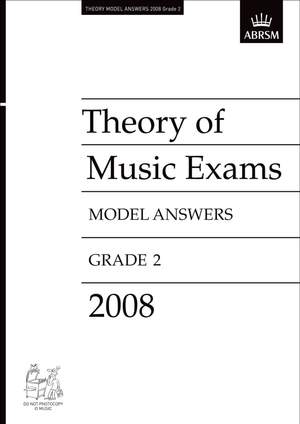 Theory of Music Exams, Grade 2, 2008