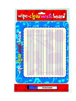 Wipe Clean Music Board (Landscape Edition)