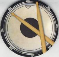 Drinks' Coaster (Circular Drum Practice Pad)